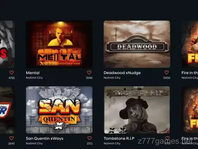 z777 Game Screenshot 1